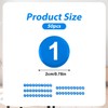 50pcs 1-50 Magnetic Numbers, Round Magnets for Refrigerator, Whiteboard, Dry