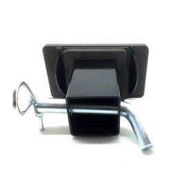 American WAVY AMERICAN FLAG with PUNISHER, Aluminum Trailer Hitch plug Cover, UV, 3" X 5"