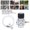CO2 Mini Gas Regulator 0-90PSI Pressure Gauge with 5/16in Gas