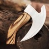Viking Pizza Axe with Sheath, Viking Butcher Axe, Viking Pizza