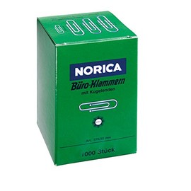 Alco-Albert 2220 Paper Clips with Ball End, 32 mm – Pack of 1000