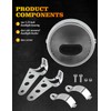 GLOBLED 5.75 Inch Motorcycle Headlight Mounting Bracket For 5-3/4 Motorcycle