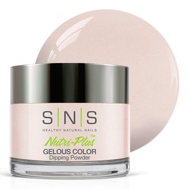 SNS Nail Dip Powder, Gelous Color Dipping Powder - Class Reunion (White, Natural/Nudes, Cream) - Long-Lasting Dip Nail Color Lasts 14 Days - Low-Odor & No UV Lamp Required - 1oz