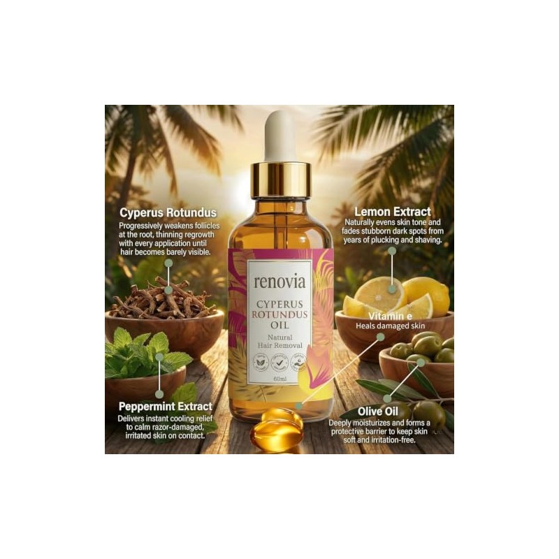 Cyperus Rotundus Oil， Aceite de Cyperus Rotundus Natural，Calma y suaviza
