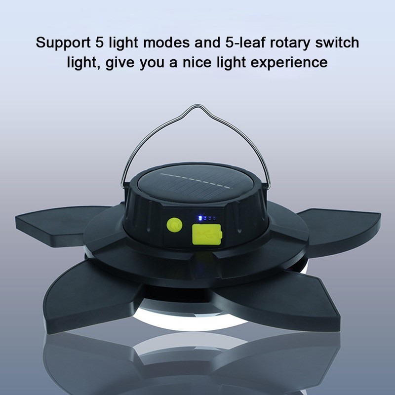 Solar Camping Light LED Emergency Lamp Courtyard Lantern Portable Power