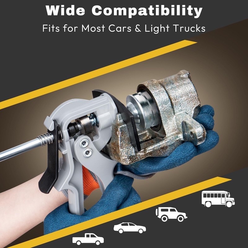 Speedy Brake Pad Spreader,24300 Brake Caliper Compression Tool, Disc Brake