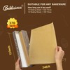 Unbleached Parchment Paper Roll for Baking, 13 in x 242