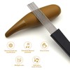 SHUAIGUO Guiro Instrument with 1 Scraper Portable Fish Shaped Latin