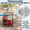 Tandefio 2 Pcs Paint Sprayer Filter Inlet Strainer Suction Hose