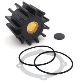 QuickMariner 21213664 Sea Water Pump Impeller Kit Replace Vol-vo Penta 3.0-8.1 L V6 & V8 Gas Stern Drive Indmar Inboard Engines 2005 and Newer Replace 21700445 Sierra 18-3306
