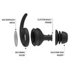 Omiles Swimming Ear Plugs with Anti-lost Cord for Swimming, Surfing,