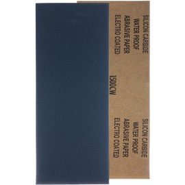 YoiYee 1500 Grit Wet & Dry Sandpaper Sheets, 23 x 9.5cm, Ultra Fine Abrasive Sand Paper Roll for Wood, Metal, Plastic, Glass, Stone and Wall Sanding, 10 Pack