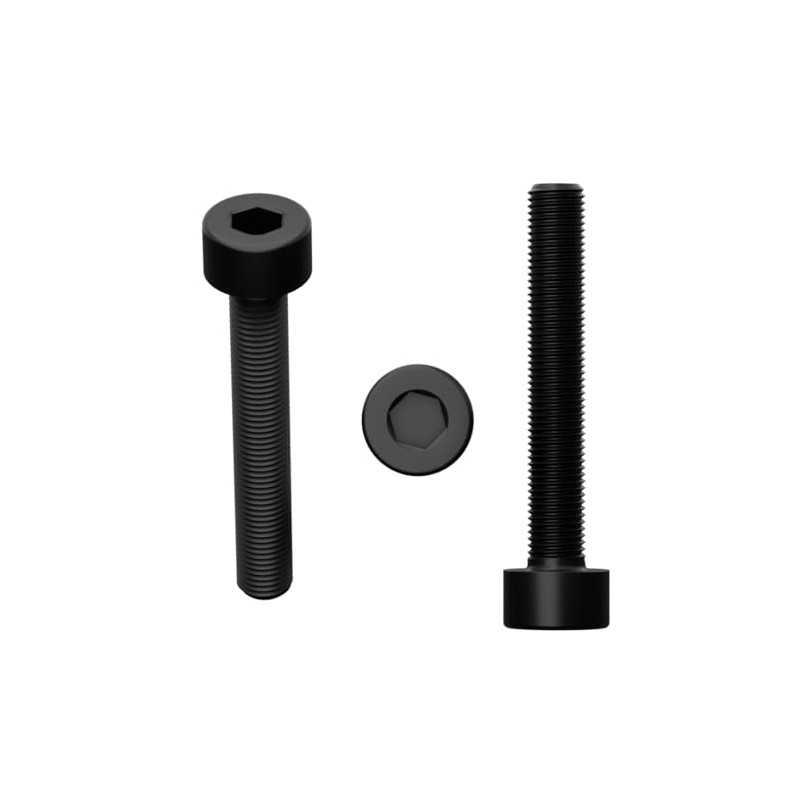 M8 (8mm x 50mm) Black Zinc Flake 8.8 Allen Socket