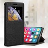 Invisible Magnetic View Window PU Leather Flip Case Compatible with