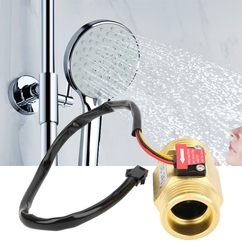 YFB10 Hall Flowmeter Switch G1in Water Flow Sensor Turbine Meter