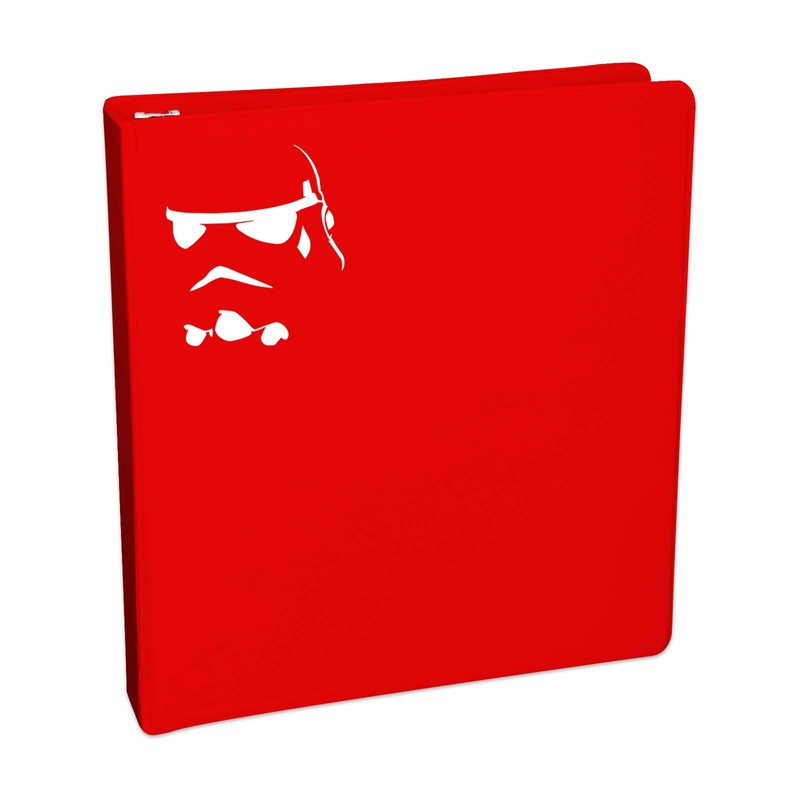Bargain Max Decals Trooper Helmet Outline Sticker Decal Notebook Car