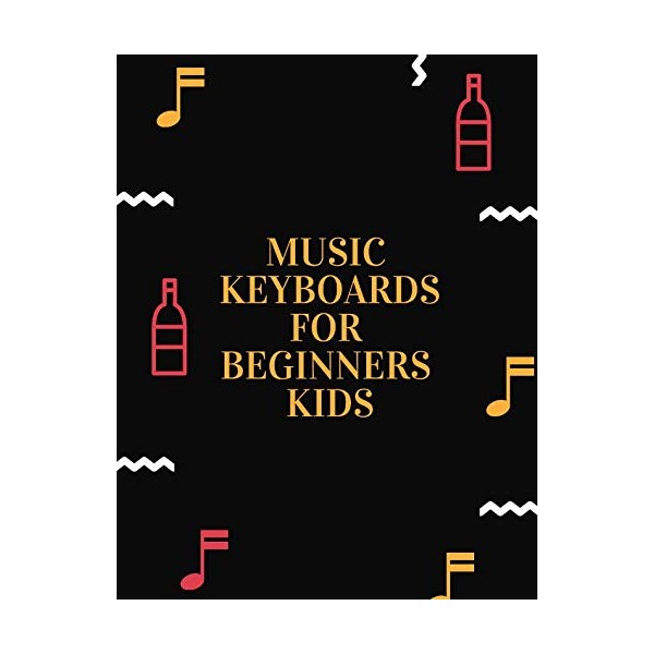 music keyboards for beginners kids: Short Blank Sheet Music Composition