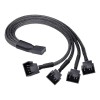 Fan Splitter Cable Divisor Ventilador Pc 4 Pins Pwm 1