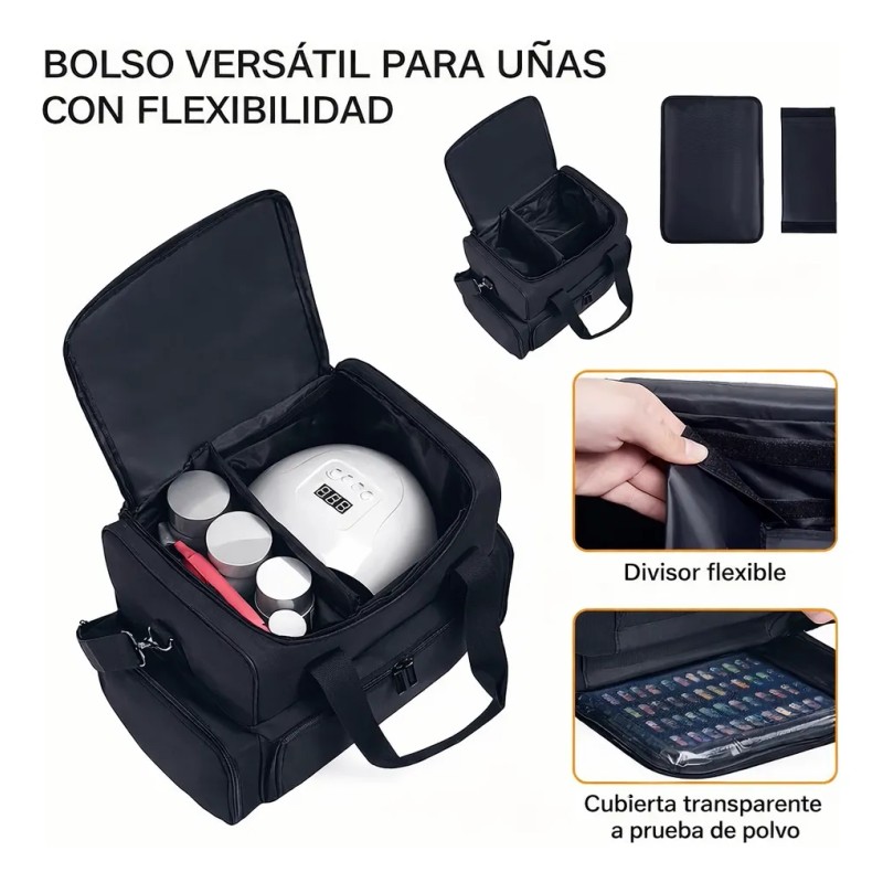 Caja De Almacenamiento De Esmalte De Uñas Bolsa De Cosmético