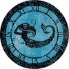 CafePress Worn Mermaid Graphic Unique Decorative 10" Wall Clock