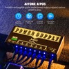 AITONE Pedal Power Supply 9V 12V 18V Rechargeable Battery Guitar