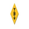 #A5908 Radio Crest German Army Badge Unit 13 x 5