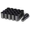 Circuit Performance Tuner Key Acorn Lug Nuts Black 12x1.5 Forged