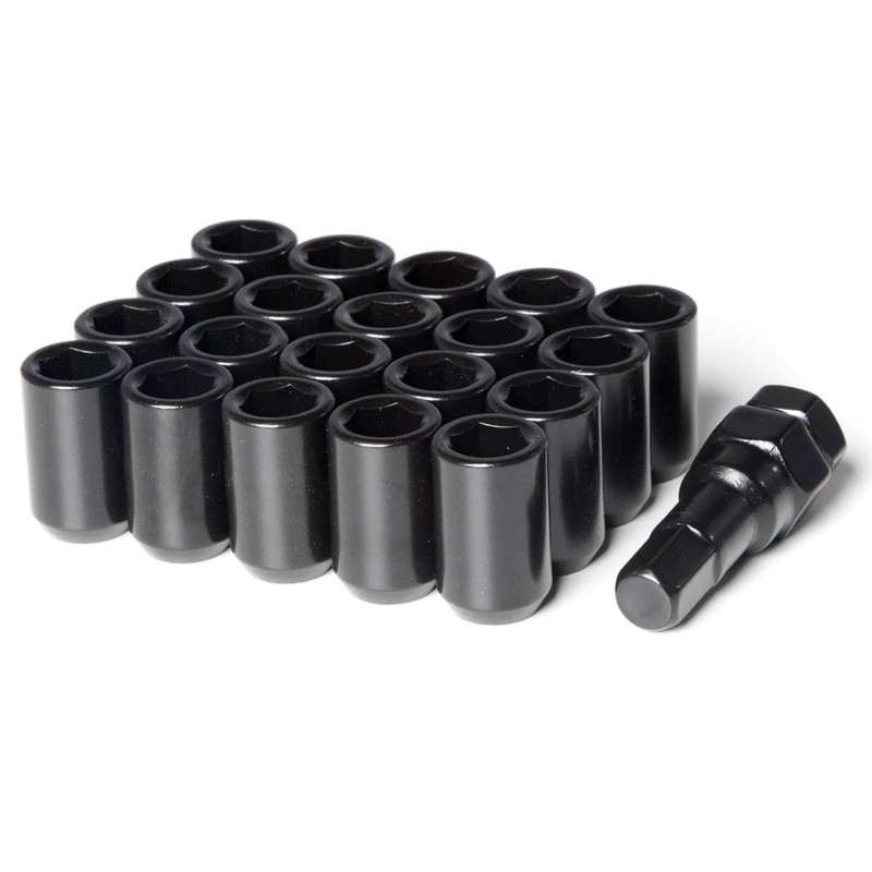 Circuit Performance Tuner Key Acorn Lug Nuts Black 12x1.5 Forged