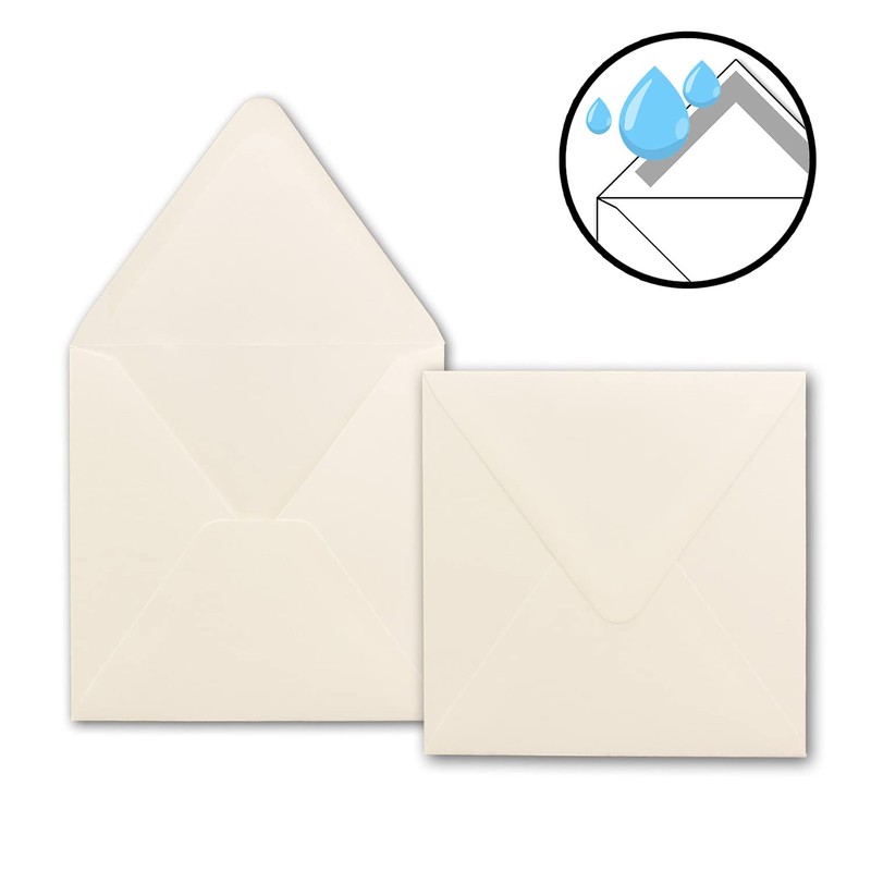 Square Envelopes 150 x 150 mm White