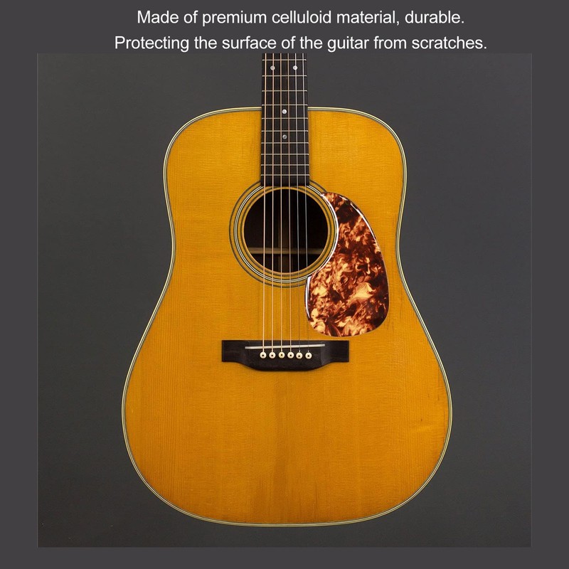 Guitar Pickguard Pick Guard Plate Celluloid Instrument Accessory for 38in