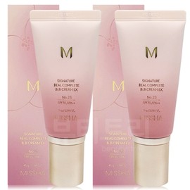 Missha M Signature Real Complete BB Cream No. 23 45g x 2 / 미샤M 시그니처 리얼 컴플릿 비비크림 23호 45g X 2개