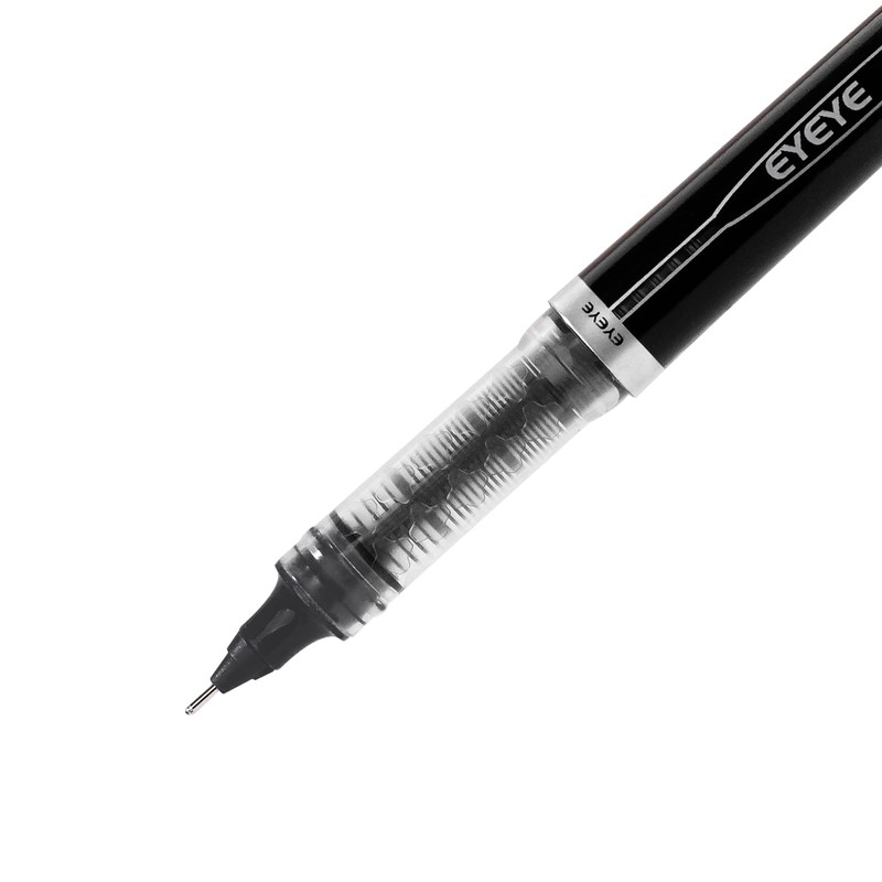 EYEYE Needle Rollerball Pens 0.5mm, 3 Assorted Colors Extra Fine