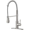 Pacific Bay Rainier Coil Pull-Down Kitchen Faucet – Commercial-Style Spring