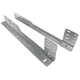 Flag Angle Slotted Bracket, Steel, PR