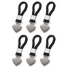 sourcing map 6 Pcs Tea Towel Clips with Cotton Loop