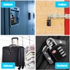 Diyife TSA Luggage Locks, [Updated Version][4 Packs] 4-Digit Security Padlock,
