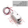 ATOPLEE 2pcs Electromagnetic Solenoid Lock,DC 12V 0.8A Door Drawer Tongue