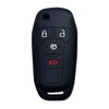 Key Fob Cover for Fusion Explorer: 4 Buttons Silicone Remote
