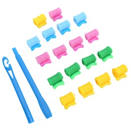 DIY Hair Curlers Rollers Spiral Curls with Hook Handle Hair Styling Tool Set - Professional, Gentle, No Heat, Suitable for All Hair Types, Create Beautiful