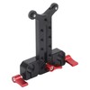 Long Lens Support Height Adjustable 15mm Rod Hole Aluminum Alloy