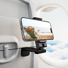 Handsfree Travel Essentials Phone Mount - Universal Airplane in Flight Phone Holder with 360 Degree Rotation - Portable and Adjustable Aussie Kangaroo