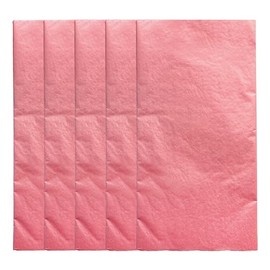 Interdruk Tissue Paper - 5 Sheets 50 x 70 cm - Perfect for Packaging, Gifting, Crafts - Pearl Red