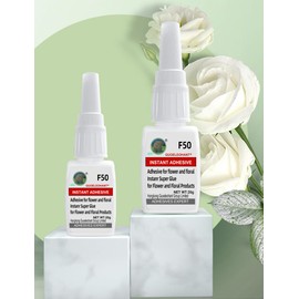 Bouaegr Super Glue for Flowers - Non-Toxic & Safe Floral Adhesive, Perfect for Fresh Flowers, DIY & Flower Arrangements. Oasis Floral Bonding Essential (20ML/Clear)