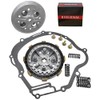 Complete Clutch Kit Center Inner Hub Outer Pressure Plate &