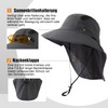 TOP-EX XL/XXL Unisex Sun Hat Men's Wide Brim Sun Protection