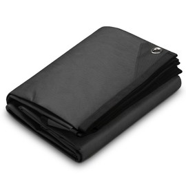 Arcturus XL Survival Tarp - Insulated Reflective Thermal Camping Tarp - 8.5' x 12' (Black)