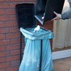 120 L Blue Bin Liners with Drawstring (120 L, Blue,