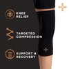 Tommie Copper - Unisex Performance Compression Knee Sleeve - Black
