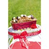 Staedter Mini Loaf Pan, Red, 17.5 x 7 x 5