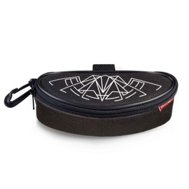 SafetyBlue™ Soft Glasses Pouch Case –Keep Your Eyewear Safe – With Anti-Scratch Lining To Protect Your Eyeglass Lenses – Strong and Lightweight – With Carabiner & Belt Loops